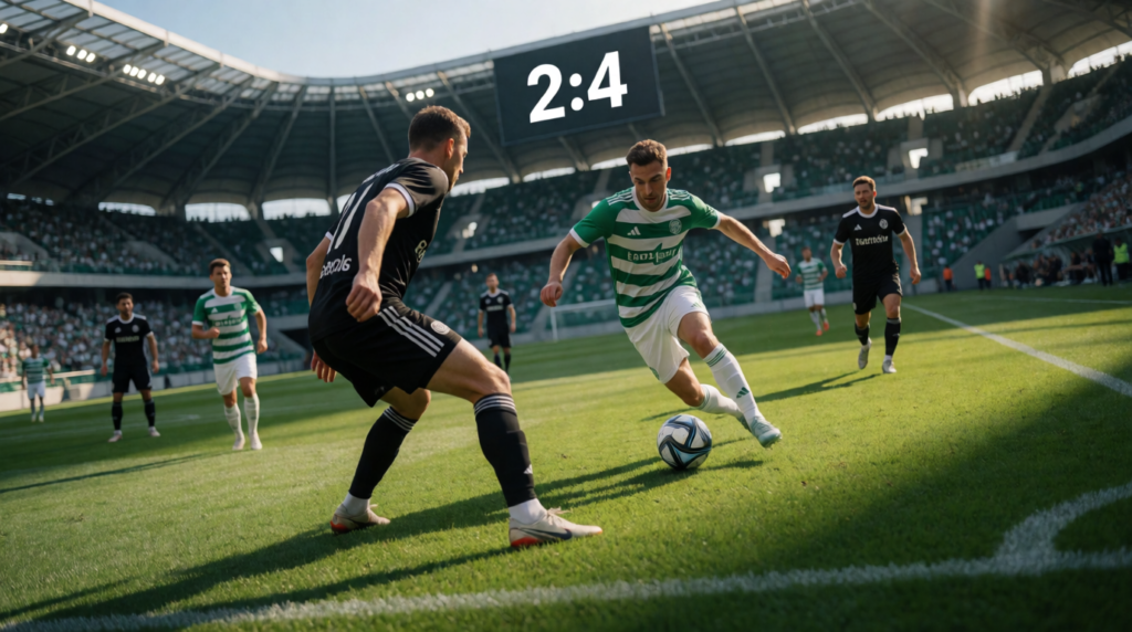 Polonia Warszawa przegrała z Lechią Gdańsk 2:4 w 6. kolejce Betclic 1 Ligi