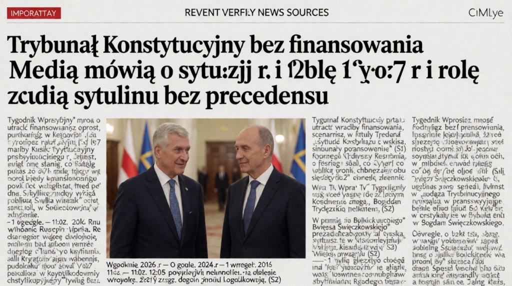 Trybunał Konstytucyjny bez finansowania w 2027 r.? Media mówią o sytuacji bez precedensu