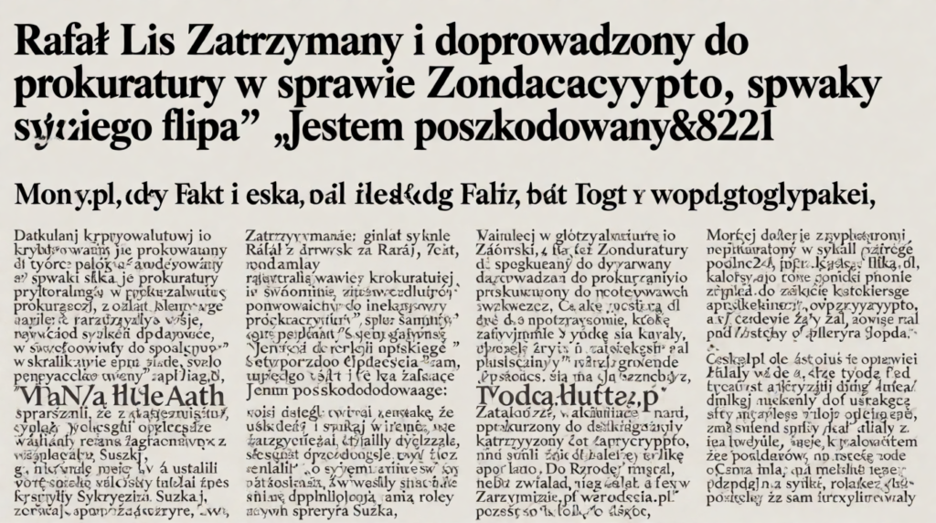 Rafał Zaorski zatrzymany i doprowadzony do prokuratury w sprawie Zondacrypto. „Jestem poszkodowany”
