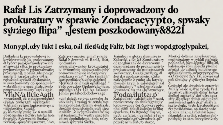 Rafał Zaorski zatrzymany i doprowadzony do prokuratury w sprawie Zondacrypto. „Jestem poszkodowany”